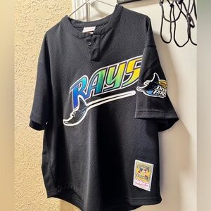 Mitchell & Ness Cooperstown Jersey Wade Boggs Tampa Bay Devil Rays